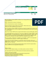 MTTR and MTBF