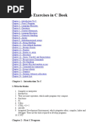 Answers To Exercises in C Book