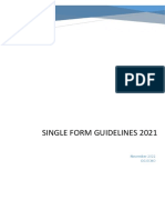Single Form Guidelines Last Updated 21november