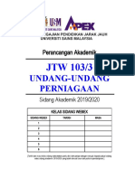 JTW103 Perancangan Akademik 1920