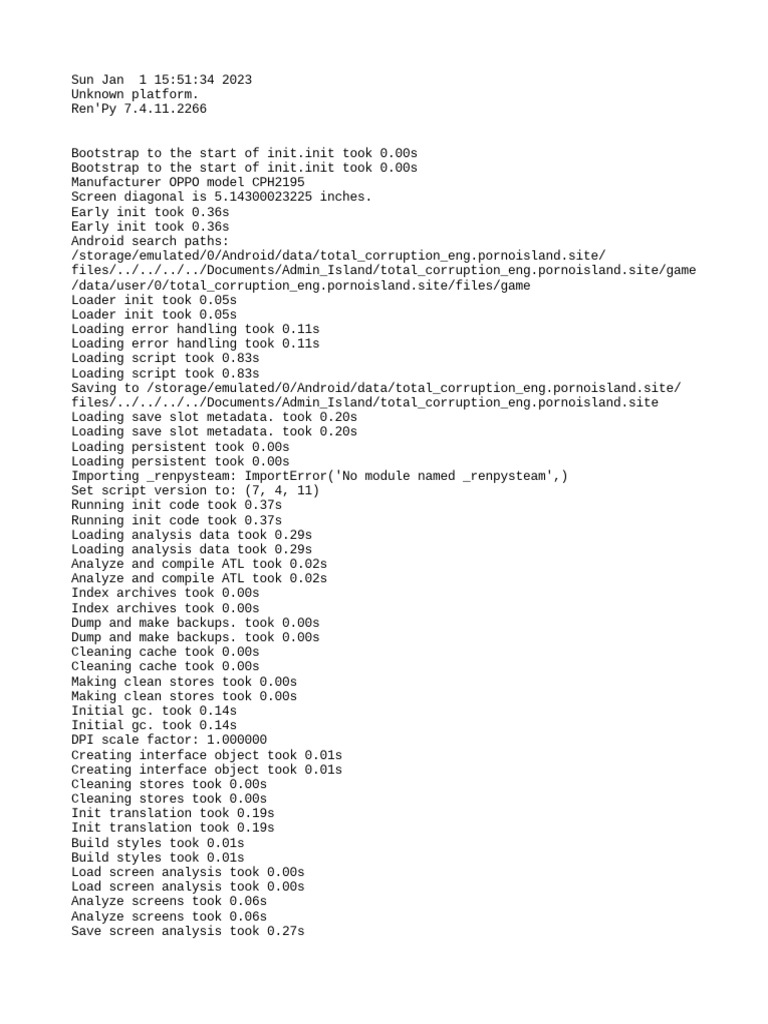 Log | PDF | Booting | Software Development