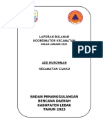 Laporan Bulan Januari 2023