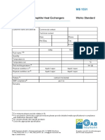 WS1551-EN Questionnaire For Graphite Heat Exchangers