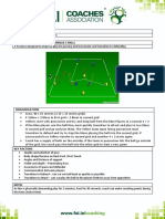 4 V 2 + 2 Possession With Transition