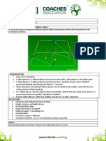 4 V 2 +1 Possession With Transition