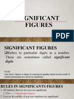 Significant Figures