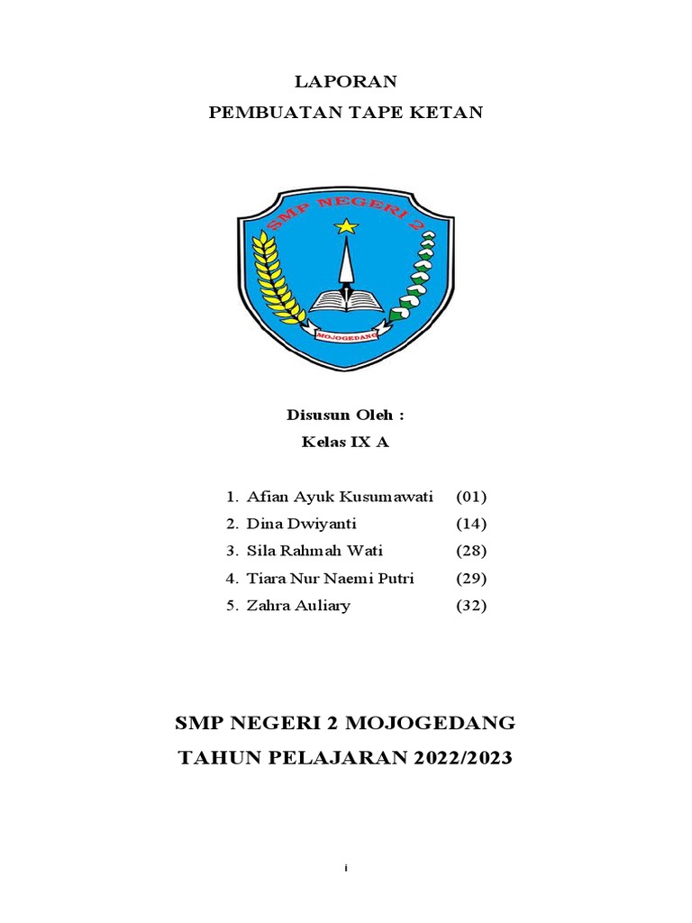 Dokumen - Tips - Makalah Pembuatan Tape Ketandocx | PDF