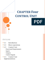 Chapter 4 Control Unit