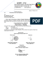 Surat Dispensasi Jambore 2023