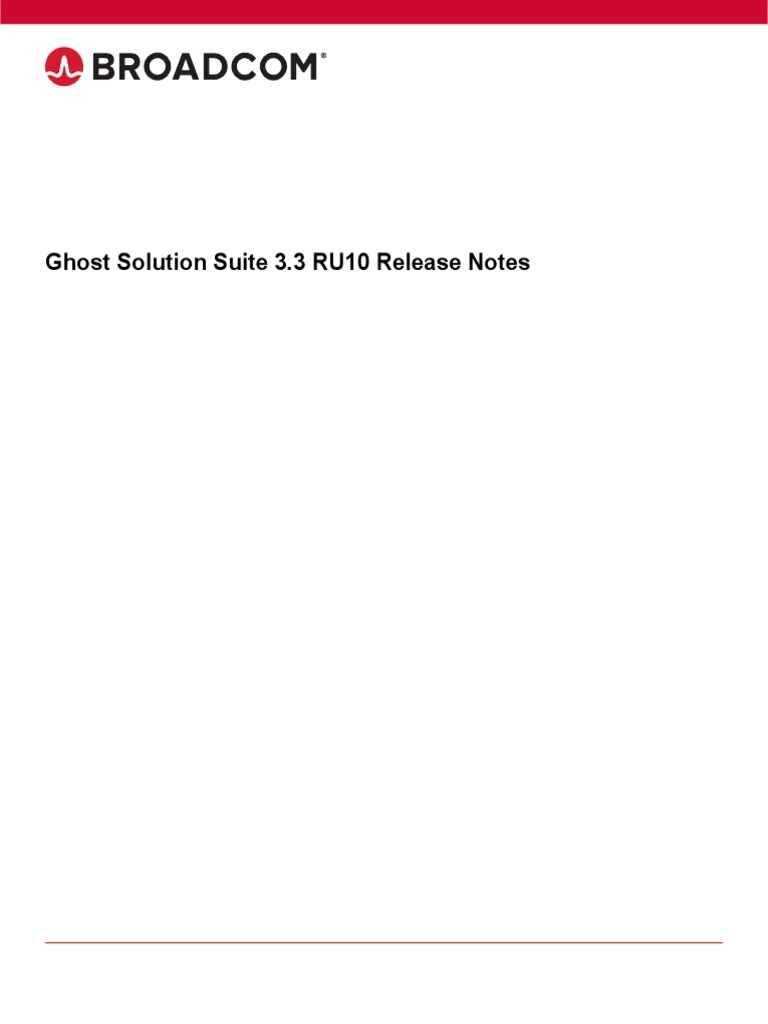 Ghost Solution Suite 3.3 RU10 Notes | PDF | Booting | Command Line ...