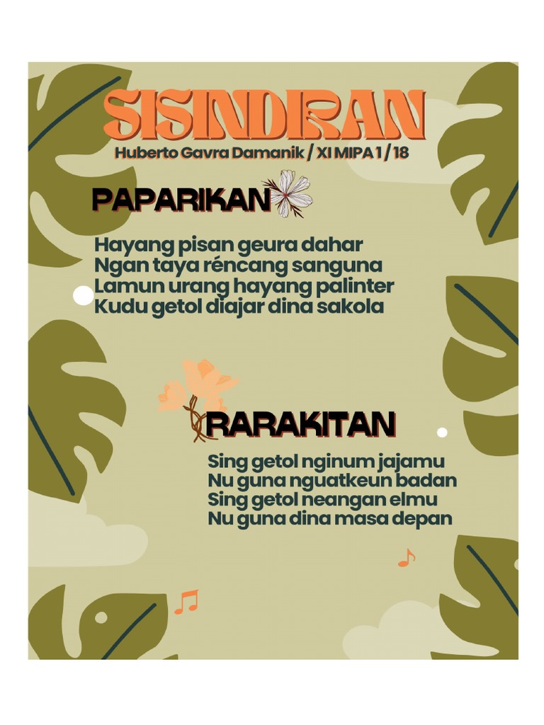 Paparikan Rarakitan Berto PDF