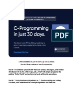 30-Days of C-Programming