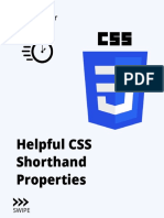 CSS Shorthand Properties Can Save You Time and Make Your Code More