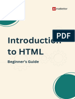 Introduction To HTML