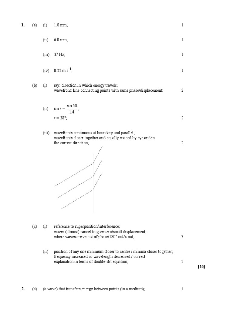 Wave Properties and Motion Analysis | PDF | Acceleration | Waves