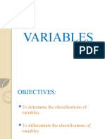 Variables