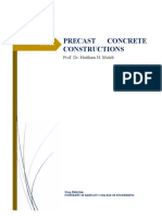 Precast Construction Joinery Details