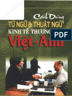 Cách dùng từ ngữ và thuật ngữ kinh tế thương mại Việt - Anh