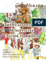 Class of 2015 Unofficial Guide To Brown