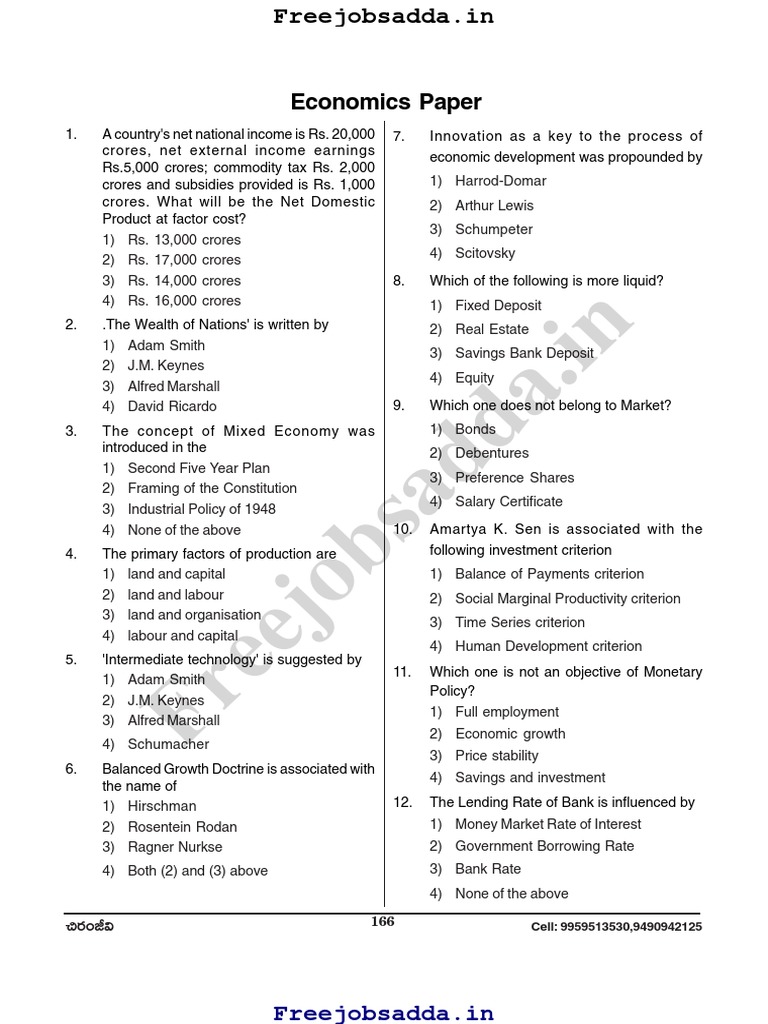 Economy Bits in Telugu & English PDF Taxes Balance Of Payments