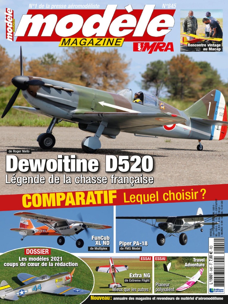 Planeur 1960 L'avion De France ( Unis France) Le Condor Modèle Avion Orange