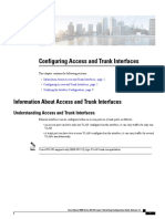 Configuring Access and Trunk Interfaces