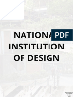 NID Institute Synopsis