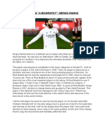 Writing "A Biography" - Sergio Ramos