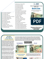 2019 Brochure-Barcode Explanation For Business Partners