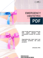 Emergency Obstetric (Dr. FAI)
