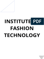 Institute of Fashion Technology