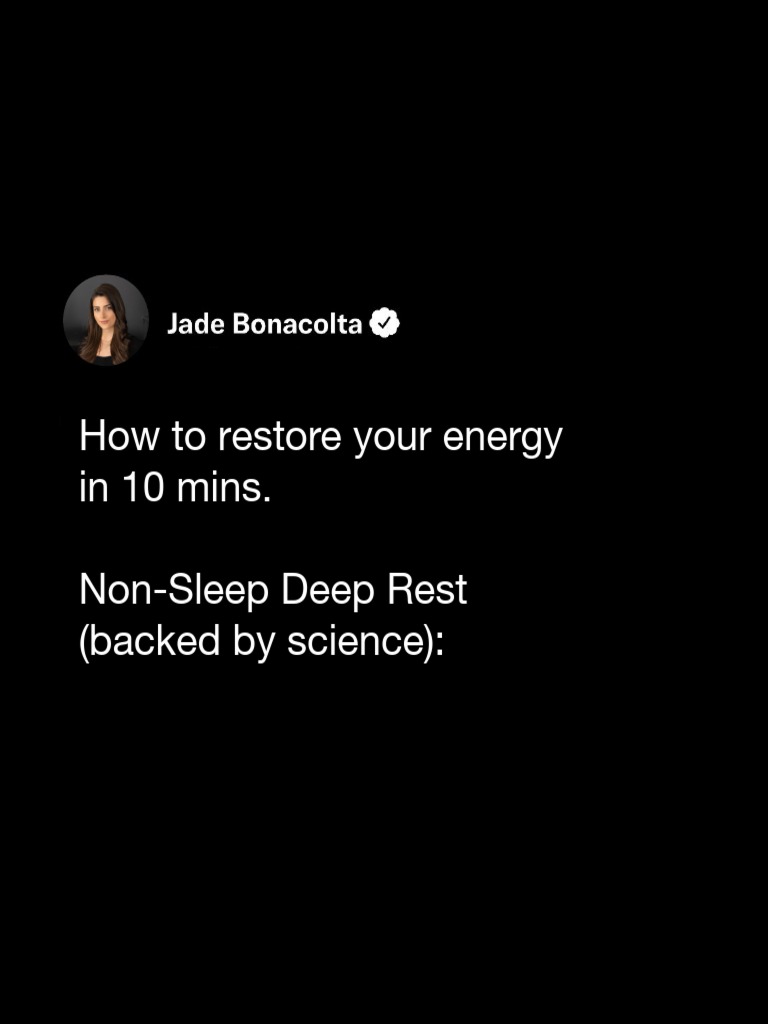 How To Restore Your Energy in 10 Mins NSDR PDF