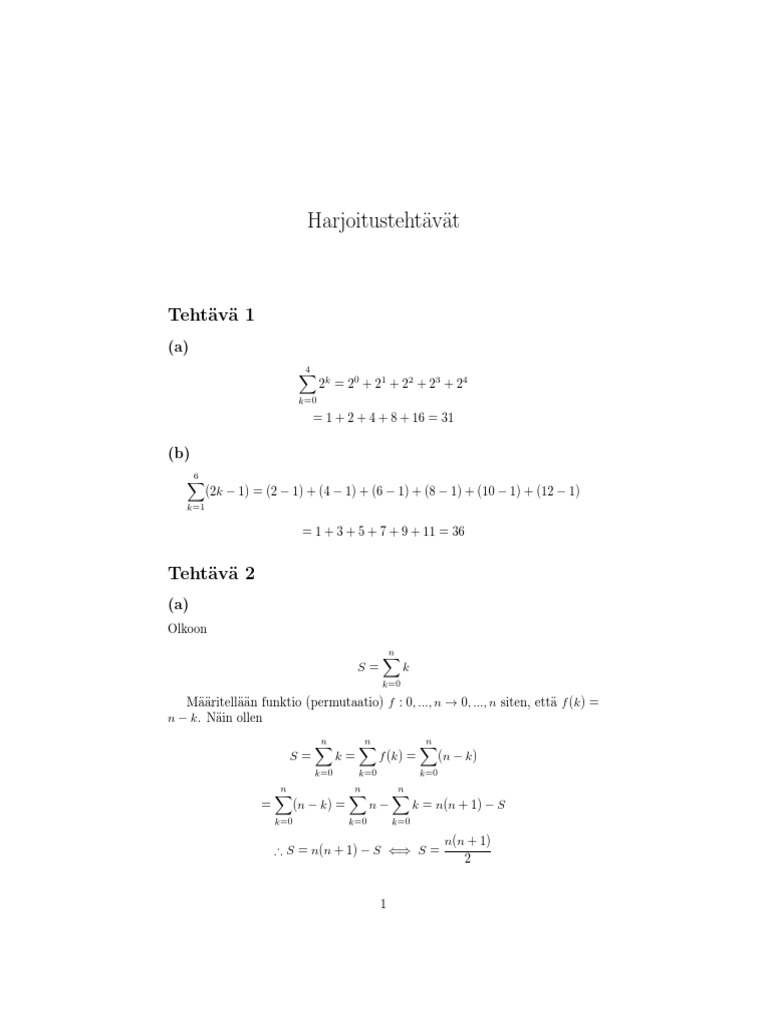 Int 1 | PDF