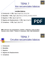 SISTEMAS-DIGITALES - TEMA 7 - Circuitos - Secuenciales - Básicos