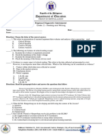 Diagnostic Assessment Tool in English - Grade 11 - Rading - Writing