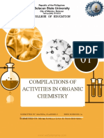College of Education Activities in Organic Chemistry