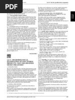 2.6.13. Microbiological Examination of Non-Sterile Products - Test For Specified Micro-Organisms