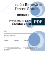 3er Grado - Bloque I - Proyecto 2