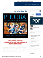 PHURBA - The Sorcery of The Razor Nail - Strategic Sorcery
