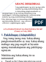 Kakayahang Komunikatibo Ikatlong Bahagi