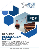 Projeto Reciclagem Naval Anteprojeto de Lei