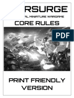 WARSURGE Book 1. Core Rules (PF) v1.3.1