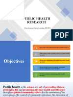 Public Health Research