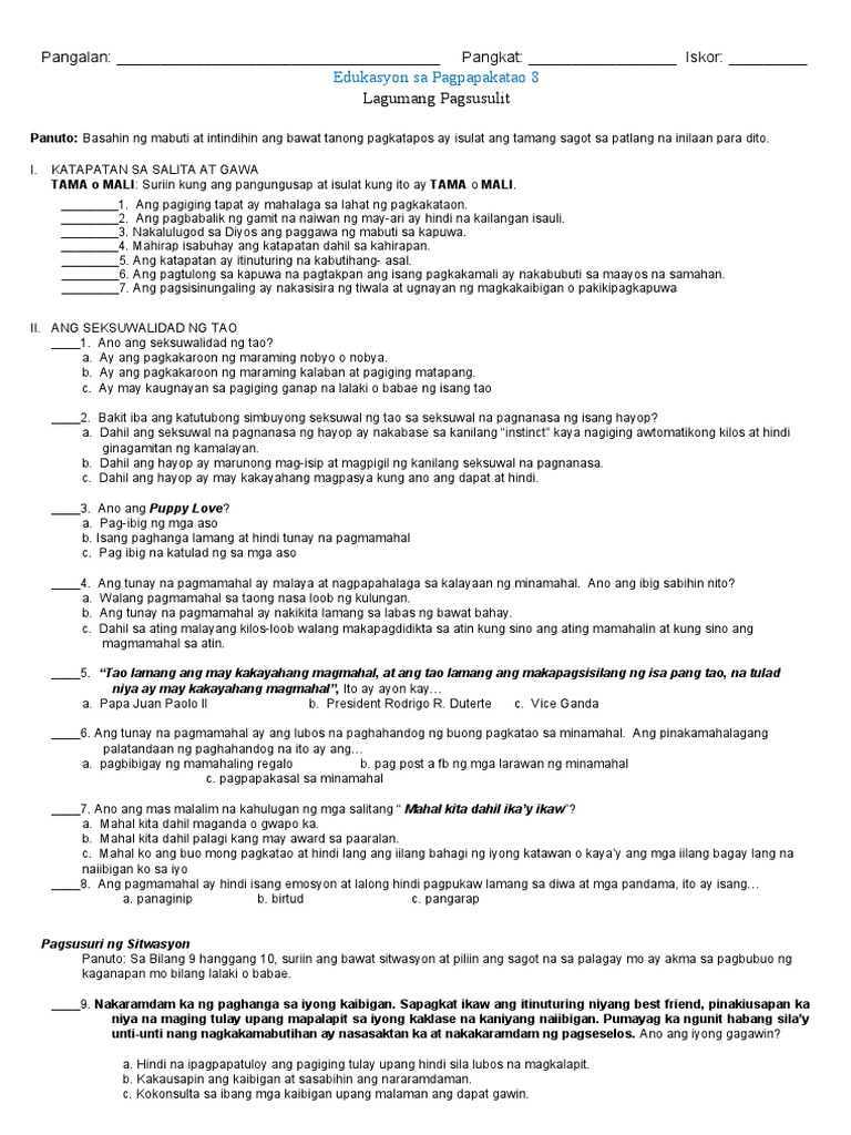 Exam ESP | PDF