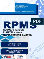 RPMS Template SY 2022-2023
