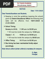 Boarding Admission Form Template | PDF | Career & Growth