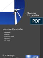 Alternative Energiequellen