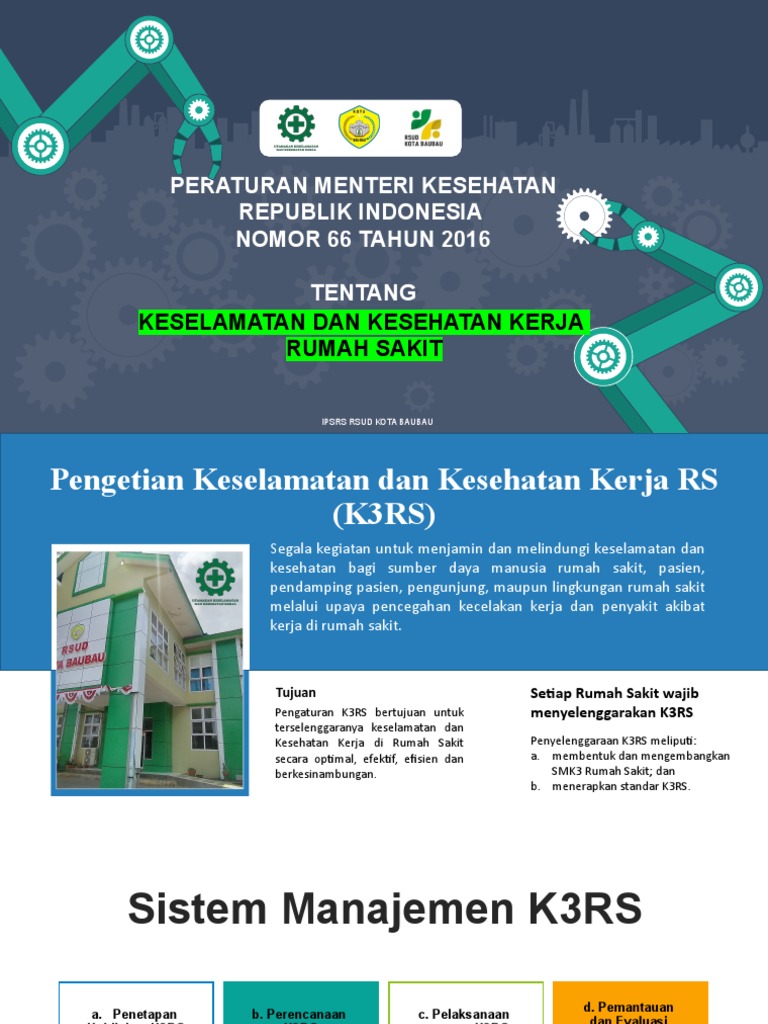 PMK No. 66 Tahun 2016 | PDF | Microsoft Power Point | Infographics