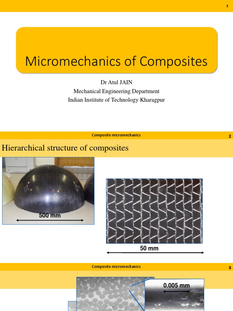Micromechanics of Composite Materials | PDF | Composite Material | Fracture