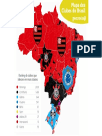 Mapa Torcidaas Brasil 2020